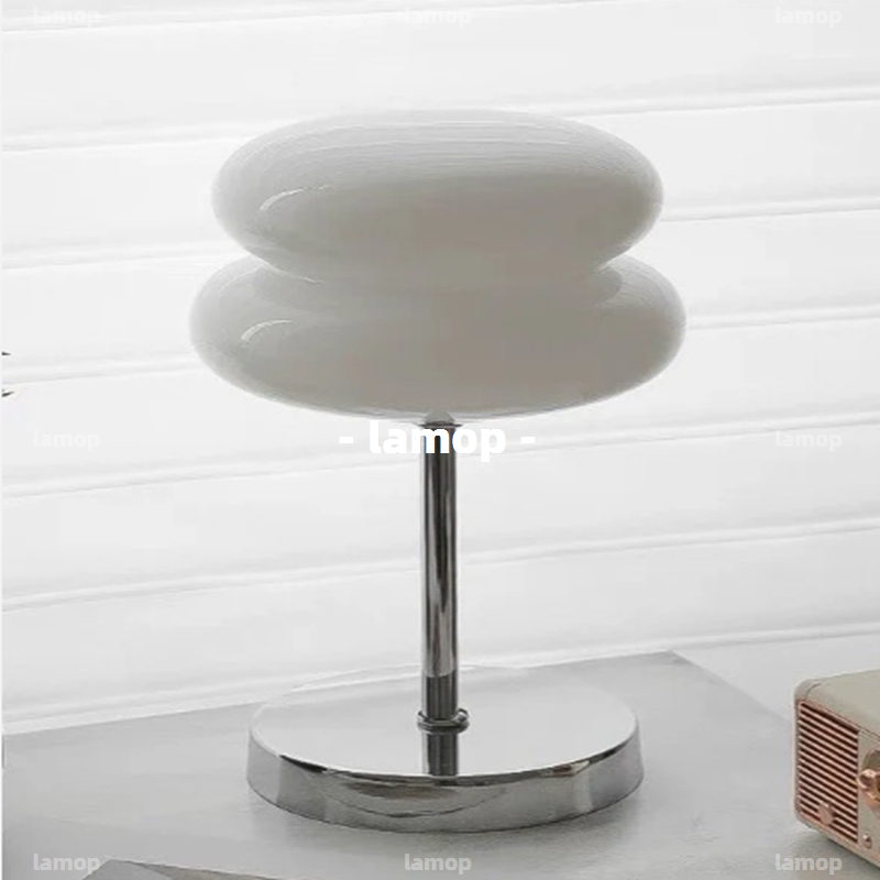 โคมไฟตั้งโต๊ะทรงกลมสีครีม Bauh - Lighting Decor Bedroom บทวิจารณ์และราคา