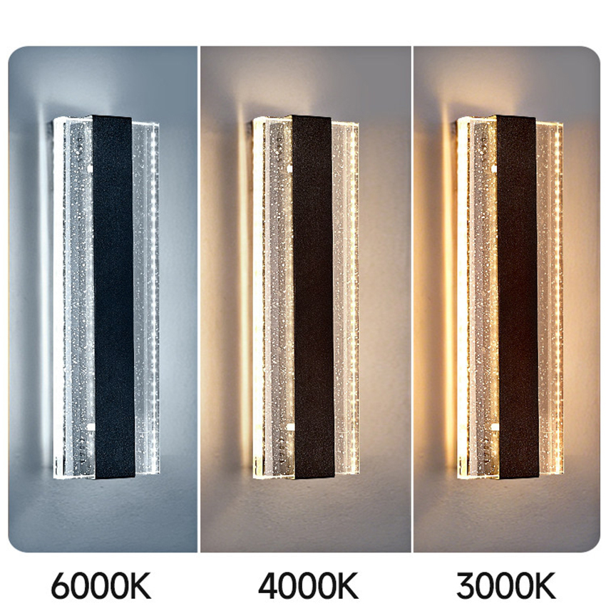 โคมไฟติดผนังทรงยาวคริสตัลฟองอา - Decor Lighting Cy บทวิจารณ์และราคา