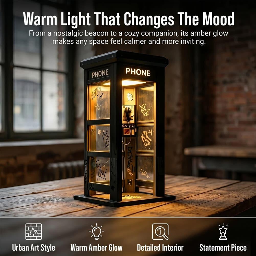 โคมไฟตั้งโต๊ะรูปตู้โทรศัพท์กรา - Lighting Decoration Ideas บทวิจารณ์และราคา