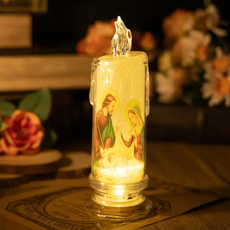 เทียน LED พระเยซูพระแม่มารี แส - Lighting Decoration Ideas บทวิจารณ์และราคา