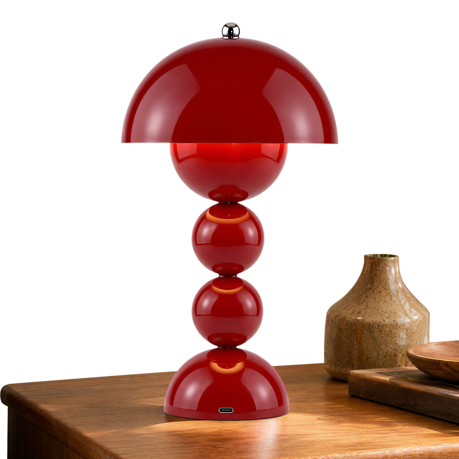 โคมไฟตั้งโต๊ะรูปดอกไม้เห็ด ชาร - Lighting Decor Bedroom บทวิจารณ์และราคา