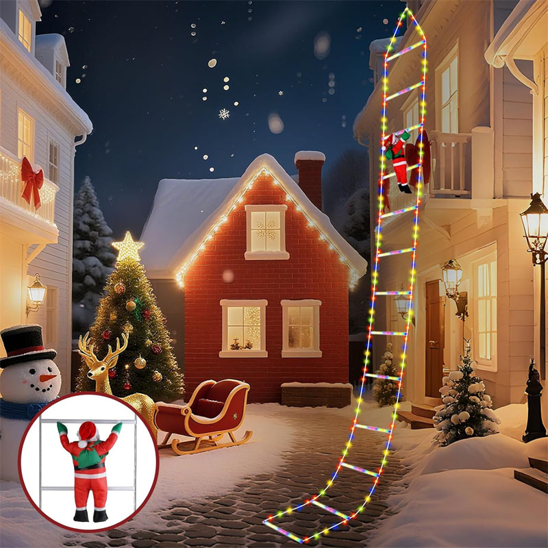 ไฟคริสต์มาส LED สายไฟตกแต่งบัน - Lighting Christmas Decor บทวิจารณ์และราคา