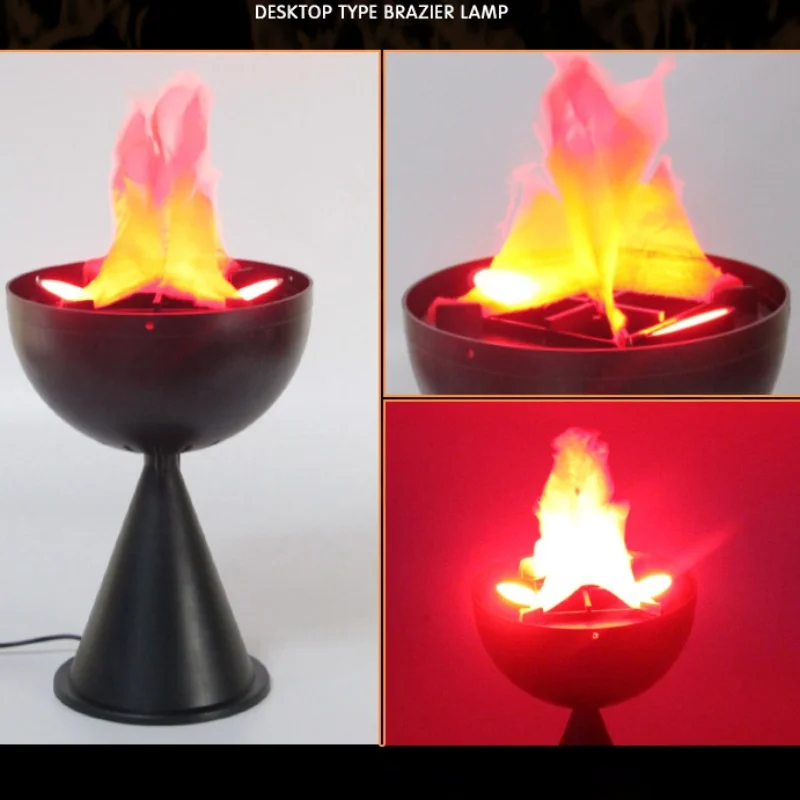 โคมไฟเปลวไฟ 3 มิติ จำลองเตาไฟ  - Lighting Decoration Ideas บทวิจารณ์และราคา
