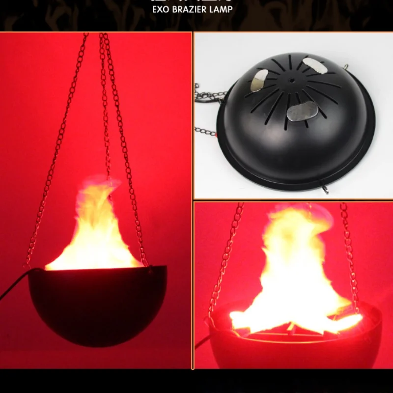 โคมไฟเปลวไฟ 3 มิติ จำลองเตาไฟ  - Lighting Decoration Ideas บทวิจารณ์และราคา