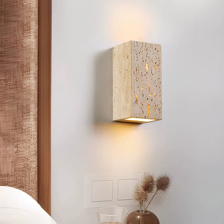 โคมไฟติดผนังหินสีเหลืองสำหรับภ - Decor Lighting Cy บทวิจารณ์และราคา