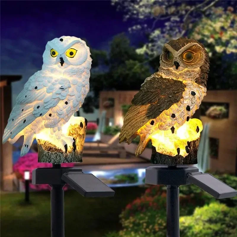 ไฟสวนรูปนกฮูกพลังงานแสงอาทิตย์ - Lighting Decoration Ideas บทวิจารณ์และราคา