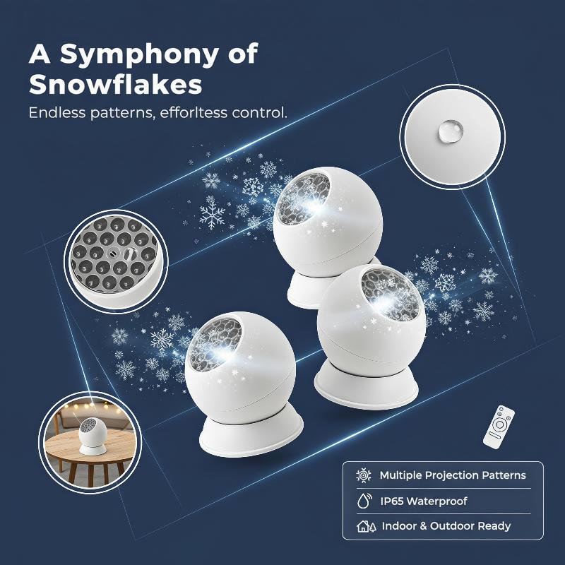 โปรเจคเตอร์ไฟบรรยากาศคริสต์มาส - Lighting Christmas Decor บทวิจารณ์และราคา