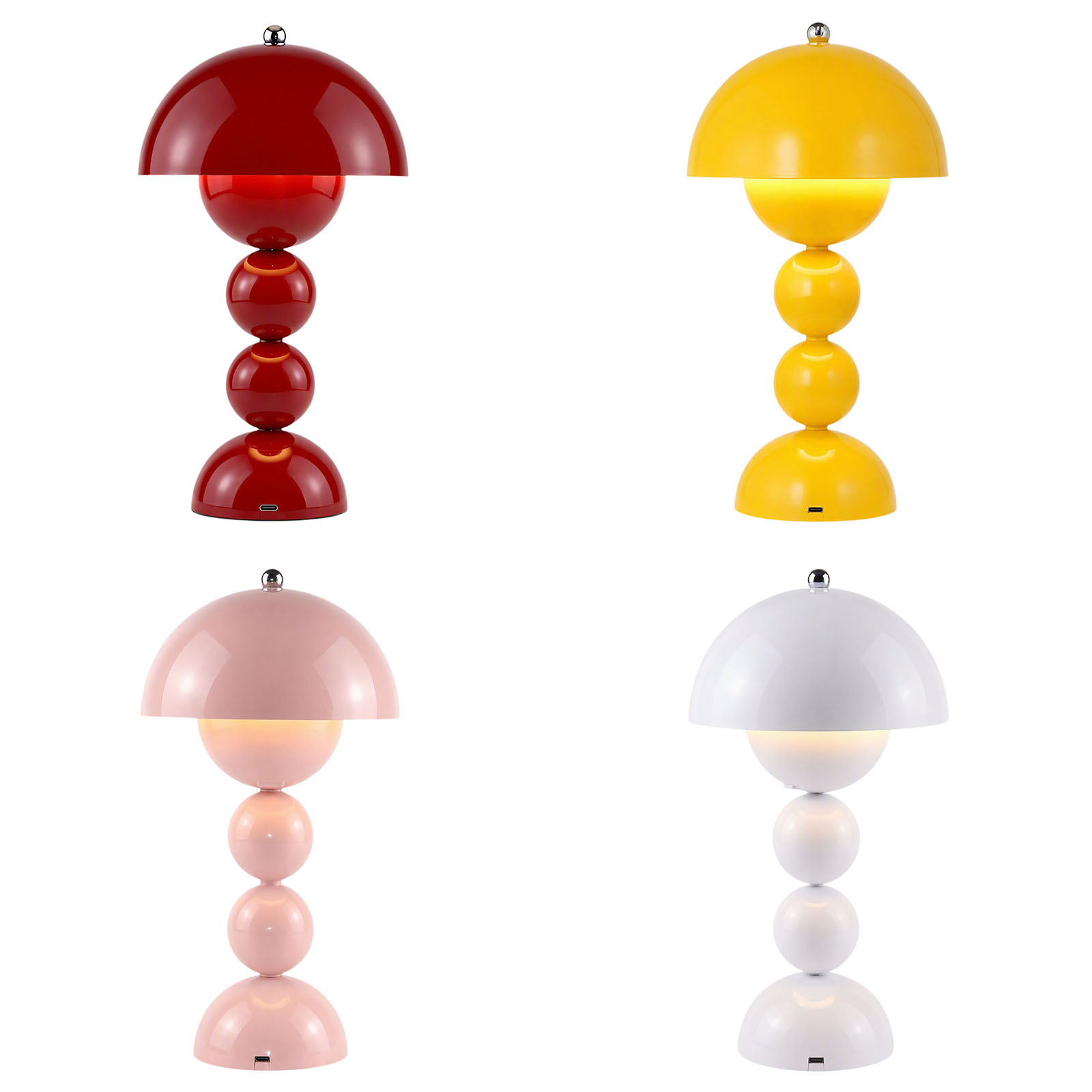 โคมไฟตั้งโต๊ะรูปเห็ดสไตล์วินเท - Lighting Decor Bedroom บทวิจารณ์และราคา